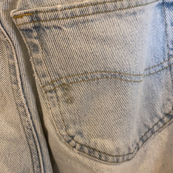 Lee Vintage Straight Leg unisex light wash denim jeans size 29 in waist - Picture 4 of 5